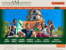 Tablet Screenshot of famu.edu